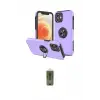 ieg™ iPhone 12 Kılıf Odak Form Prime - Siyah Joko Magic 5D Hayalet Cam