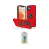 ieg™ iPhone 12 Kılıf Odak Form Prime - Siyah Polymer Nano Ekran Koruyucu