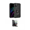 ieg™ iPhone 12 Mini Kılıf Ahenk Klasik Koleksiyonu - Şeffaf Temperli Cam Ekran Koruyucu
