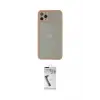 ieg™ iPhone 12 Pro Kılıf Ahenk Çizgi Serisi - Şeffaf Uv Polymer Nano Ekran Koruyucu