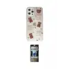 ieg™ iPhone 12 Pro Kılıf Eksen Asil Prime - Siyah 34D Hayalet Izgaralı Cam