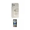 ieg™ iPhone 12 Pro Kılıf Eksen Asil Prime - Siyah 34D Hayalet Izgaralı Cam