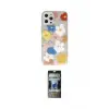 ieg™ iPhone 12 Pro Kılıf Eksen Asil Prime - Siyah 34D Hayalet Izgaralı Cam