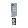 ieg™ iPhone 12 Pro Kılıf İz Form Serisi - Siyah 34D Hayalet Izgaralı Cam