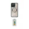 ieg™ iPhone 12 Pro Kılıf Kutup Modern - Siyah Polymer Nano Ekran Koruyucu