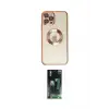 ieg™ iPhone 12 Pro Kılıf Pusula Form - Şeffaf 360 Full Body Arka Koruyucu