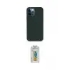ieg™ iPhone 12 Pro Kılıf Zirve Modern Özel Seri - Siyah Polymer Nano Ekran Koruyucu