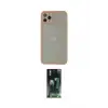 ieg™ iPhone 12 Pro Max Kılıf Ahenk Çizgi Serisi - Şeffaf 360 Full Body Arka Koruyucu