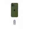 ieg™ iPhone 12 Pro Max Kılıf Ahenk Doku - Siyah Joko Magic 5D Cam