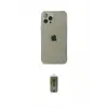 ieg™ iPhone 12 Pro Max Kılıf Ahenk Doku - Siyah Joko Magic 5D Hayalet Cam
