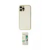 ieg™ iPhone 12 Pro Max Kılıf Ahenk Işık - Siyah 20D Premium Cam Ekran Koruyucu