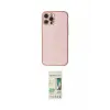 ieg™ iPhone 12 Pro Max Kılıf Ahenk Işık - Siyah 20D Premium Cam Ekran Koruyucu