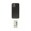 ieg™ iPhone 12 Pro Max Kılıf Ahenk Işık - Siyah 20D Premium Cam Ekran Koruyucu