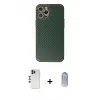 ieg™ iPhone 12 Pro Max Kılıf Ahenk Işık - Siyah Joko Magic 5D Cam + Shine Kamera Lens - GD
