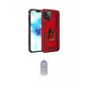ieg™ iPhone 12 Pro Max Kılıf Ahenk Klasik Koleksiyonu - Siyah Joko Magic 5D Cam