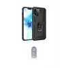 ieg™ iPhone 12 Pro Max Kılıf Ahenk Klasik Koleksiyonu - Siyah Joko Magic 5D Cam