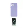 ieg™ iPhone 12 Pro Max Kılıf Ahenk Serisi - Siyah 360 Mat Full Body Arka Koruyucu