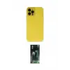 ieg™ iPhone 12 Pro Max Kılıf Çekirdek Modern Serisi - Şeffaf 360 Full Body Arka Koruyucu