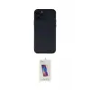 ieg™ iPhone 12 Pro Max Kılıf Çekirdek Modern Serisi - Siyah Joko 5D Cam