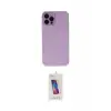 ieg™ iPhone 12 Pro Max Kılıf Çekirdek Modern Serisi - Siyah Joko 5D Cam