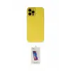 ieg™ iPhone 12 Pro Max Kılıf Çekirdek Modern Serisi - Siyah Joko 5D Cam