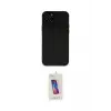 ieg™ iPhone 12 Pro Max Kılıf Çekirdek Modern Serisi - Siyah Joko 5D Cam