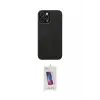 ieg™ iPhone 12 Pro Max Kılıf Çekirdek Yansıma - Siyah Joko 5D Cam