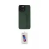 ieg™ iPhone 12 Pro Max Kılıf Çekirdek Yansıma - Siyah Joko 5D Cam