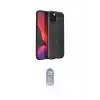 ieg™ iPhone 12 Pro Max Kılıf Doruk Klasik Özel Seri - Siyah Joko Magic 5D Cam