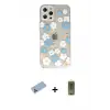ieg™ iPhone 12 Pro Max Kılıf Eksen Asil Prime - Siyah Joko Magic 5D Hayalet Cam + Shine Kamera Lens Koruma Cam - MI