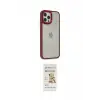 ieg™ iPhone 12 Pro Max Kılıf Eksen Doku Prime - Siyah Mat Seramik Nano Ekran Koruyucu