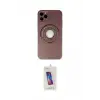 ieg™ iPhone 12 Pro Max Kılıf Eksen Klasik Prime - Siyah Joko 5D Cam