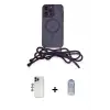 ieg™ iPhone 12 Pro Max Kılıf Eksen Özel Seri - Siyah Joko Magic 5D Cam + Shine Kamera Lens - LT