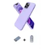 ieg™ iPhone 12 Pro Max Kılıf Kozmos Yansıma Özel Seri - Siyah Joko Magic 5D Cam + Shine Kamera Lens Koruma Cam - GS