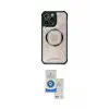 ieg™ iPhone 12 Pro Max Kılıf Kutup Modern - Şeffaf Royal Nano Ekran Koruyucu