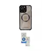 ieg™ iPhone 12 Pro Max Kılıf Kutup Modern - Şeffaf Royal Nano Ekran Koruyucu