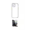 ieg™ iPhone 12 Pro Max Kılıf Nova Asil Özel Seri - Şeffaf Temperli Cam Ekran Koruyucu
