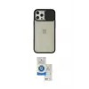 ieg™ iPhone 12 Pro Max Kılıf Vadi Çizgi - Şeffaf Royal Nano Ekran Koruyucu
