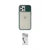 ieg™ iPhone 12 Pro Max Kılıf Vadi Çizgi - Şeffaf Uv Polymer Nano Ekran Koruyucu