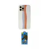 ieg™ iPhone 12 Pro Max Kılıf Yadigar Çizgi - Siyah 18D Cam Ekran Koruyucu