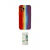 ieg™ iPhone 12 Pro Max Kılıf Yadigar Çizgi - Siyah 20D Premium Cam Ekran Koruyucu