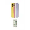 ieg™ iPhone 12 Pro Max Kılıf Yadigar Çizgi - Siyah 20D Premium Cam Ekran Koruyucu