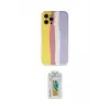 ieg™ iPhone 12 Pro Max Kılıf Yadigar Çizgi - Siyah Polymer Nano Ekran Koruyucu