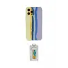 ieg™ iPhone 12 Pro Max Kılıf Yadigar Çizgi - Siyah Polymer Nano Ekran Koruyucu