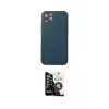 ieg™ iPhone 12 Pro Max Kılıf Yadigar Klasik - Şeffaf Temperli Cam Ekran Koruyucu