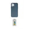 ieg™ iPhone 12 Pro Max Kılıf Yadigar Yansıma Serisi - Siyah Polymer Nano Ekran Koruyucu