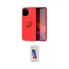 ieg™ iPhone 12 Pro Max Kılıf Yankı Form Prime - Siyah Joko 5D Cam