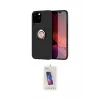 ieg™ iPhone 12 Pro Max Kılıf Yankı Form Prime - Siyah Joko 5D Cam