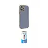 ieg™ iPhone 12 Pro Max Kılıf Yankı Serisi - Siyah 5D Eko Cam Ekran Koruyucu