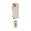 ieg™ iPhone 12 Pro Max Kılıf Yankı Serisi - Siyah Polymer Nano Ekran Koruyucu